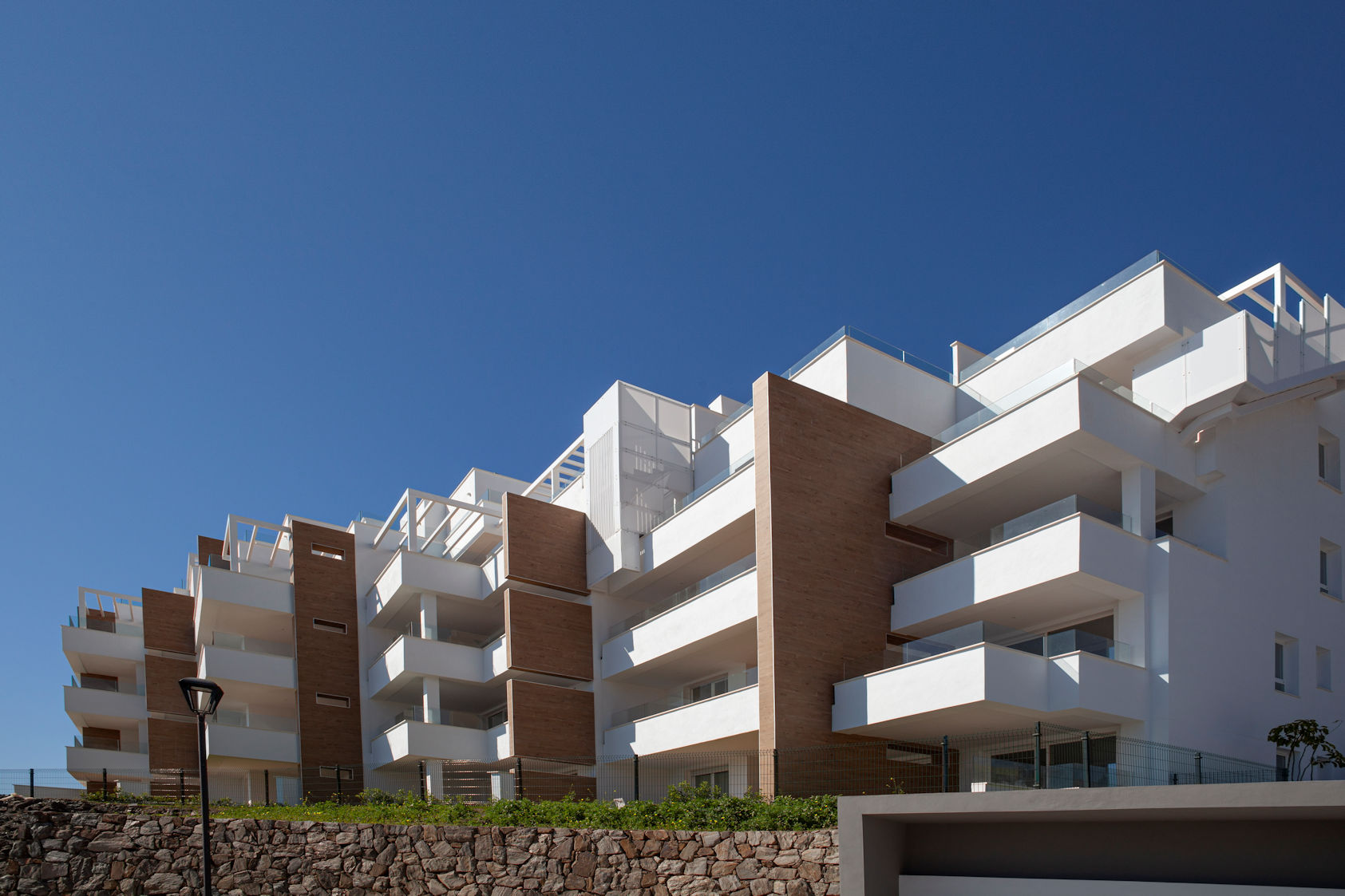 Luxury apartments under construction between Torrox Costa and Nerja


